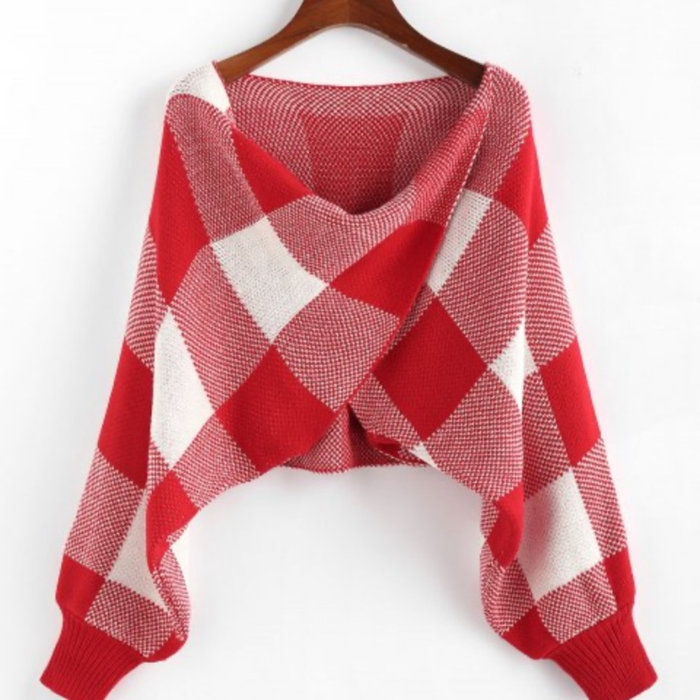 NWT zaful plaid shirt